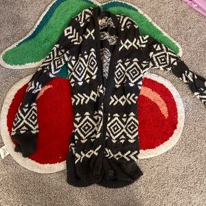 Women’s Aztec hollister cardigan gray